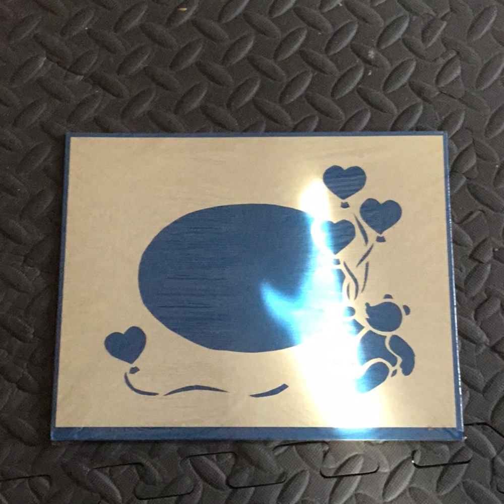 Original baby frame for announce or personalizing